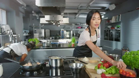 Split Social Media Cooking show 12 Stock Footage 169481544