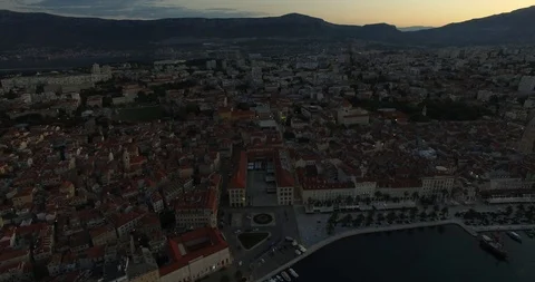 Split Sunrise Coastline Stock Footage 118321956