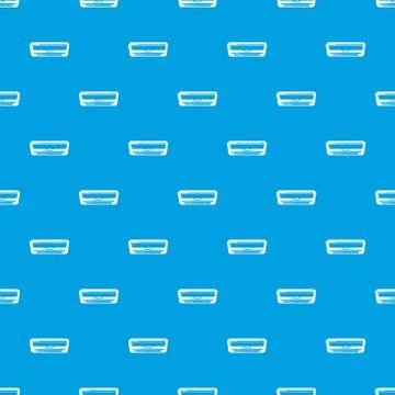 Split system pattern vector seamless blue Stock Illustration