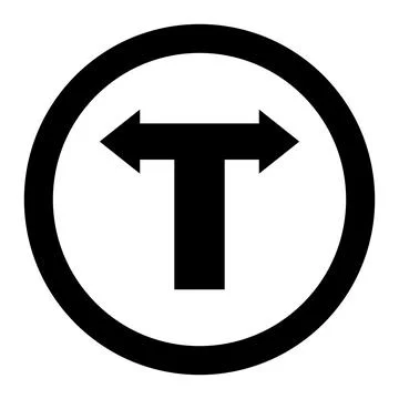 Split Vector Icon Design Illustration Stock Illustration