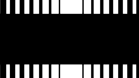 Split Vertical and Horizontal Bar Pattern Layout Stock Footage 337390918