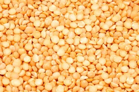 Split yellow peas Stock Photos