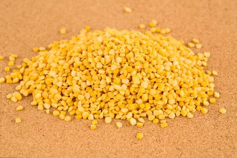 Split yellow peas Stock Photos
