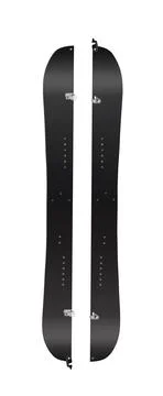 Splitboard 스톡 사진