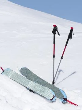 Splitboard 스톡 사진
