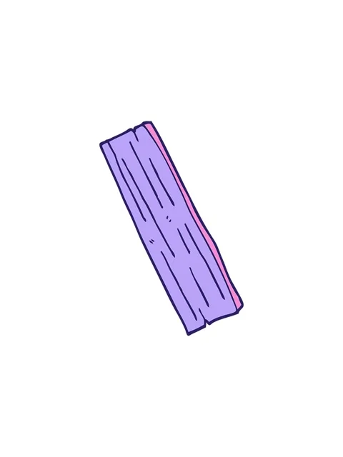 Splitting effect animation of cartoon doodle plank of wood Stock Footage 324162199