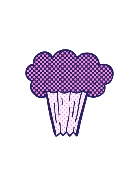 Splitting effect animation of cartoon doodle of a carrot cake Stock Footage 324345305