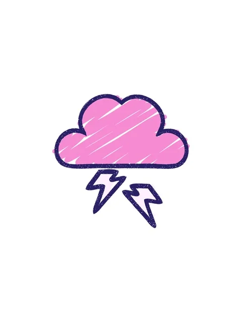 Splitting effect animation of cloud graphic Stock Footage 324417524