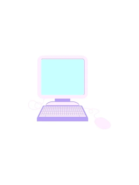 Splitting effect animation of Flat colour illustration of a computer error Stock Footage 324340390