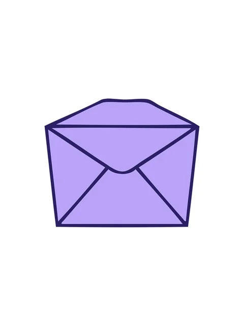 Splitting effect animation of hand drawn quirky cartoon parcel Video stock 324455678