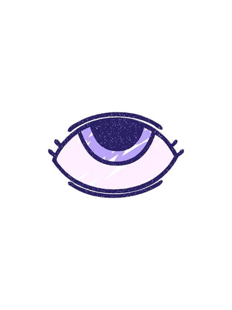 Splitting effect animation of Occult Eye Chalk illustration Stock Footage 324466631