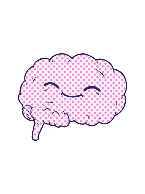 Splitting motion animation of cartoon brain 動画素材 324085866