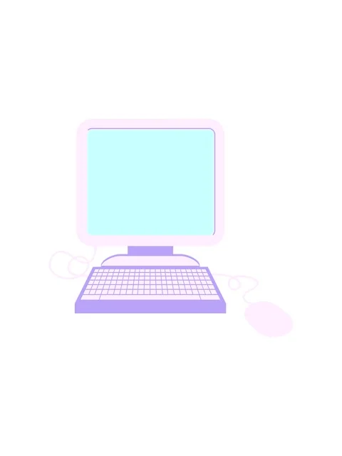 Splitting motion animation of Flat colour illustration of a computer error Stock Footage 324193925