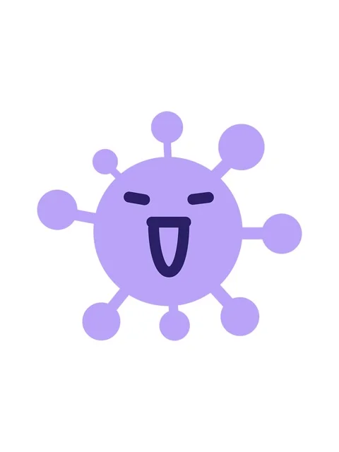 Splitting motion animation of simple happy face enjoying icon Stock Footage 324304140