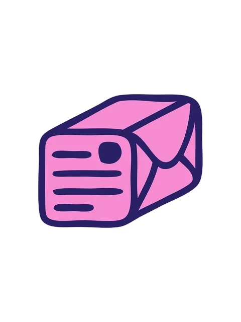 Splitting motion animation of simple paper parcel 库存影片 324447954