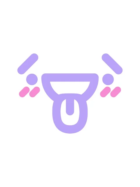 Splitting motion animation of tired happy face icon Stock Footage 324289922