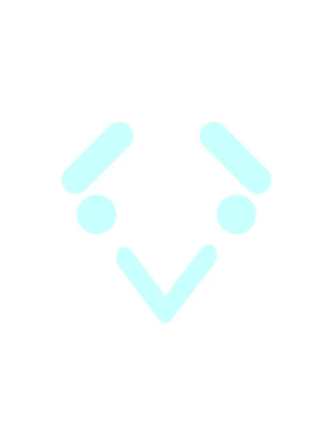 Splitting motion animation of worried bird face icon Stock Footage 324108896