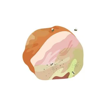 Spoiled kitchen food イラスト素材