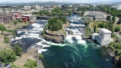Spokane Falls I Video stock 115500877