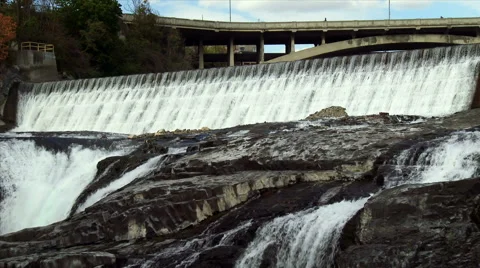 Spokane Falls in Washington State Stock-Footage 44728269