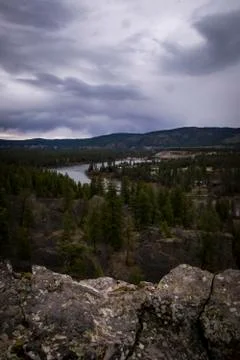 Spokane Views 스톡 사진