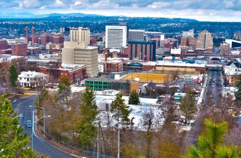 Spokane washington 스톡 사진