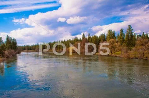 Spokane washington scenery Stock Photos
