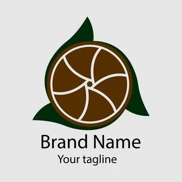 Spoked Earth logo Illustrazione stock