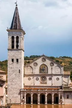 Spoleto Cathedral Stock Photos