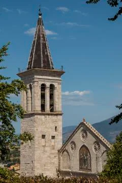 Spoleto Cathedral Stock Photos