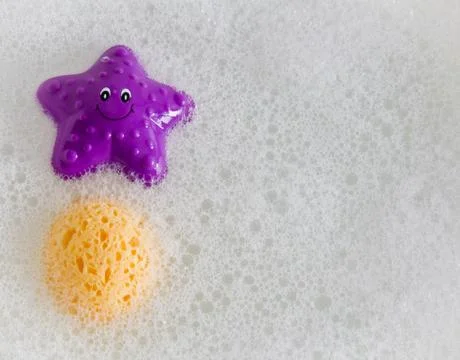 Sponge and star Stock-Fotos