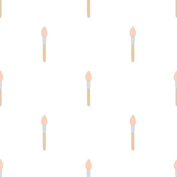 Sponge applicator for eyes pattern seamless vector Stock Illustration