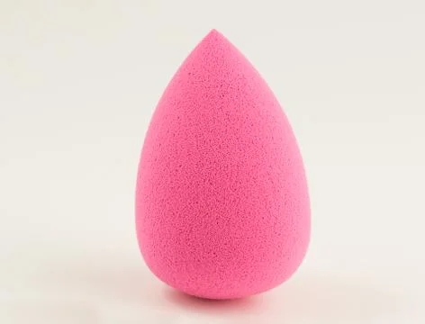 Sponge for applying cosmetics on face Foto stock