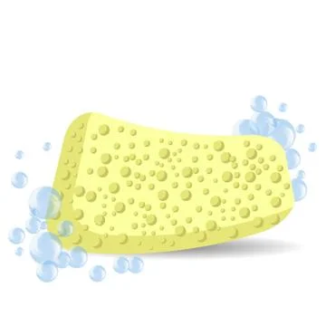 Sponge for Bath Illustrazione stock