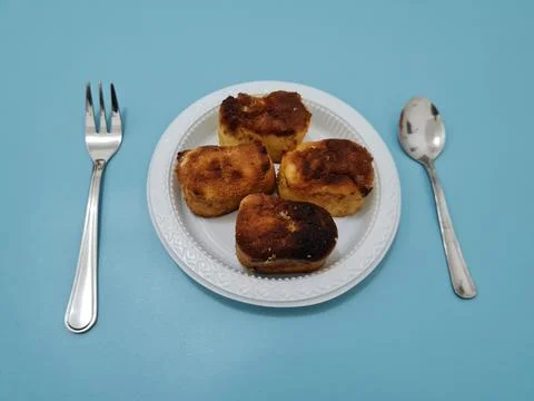 Sponge bread Stock Photos
