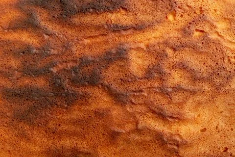 Sponge cake bottom texture, abstract culinary backdrop Stock Photos