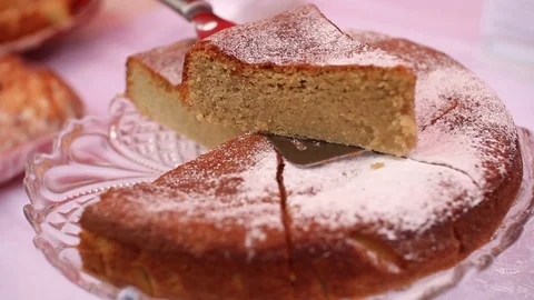 Sponge cake, close-up 動画素材 104167588