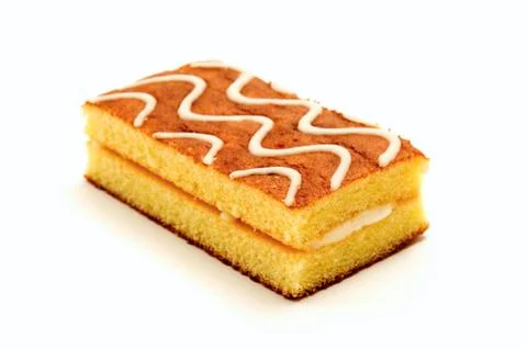 Sponge cake Stock Photos