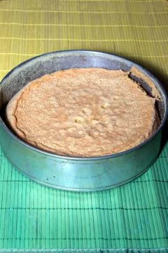 Sponge cake Stock Photos