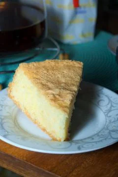 Sponge cake Stock Photos