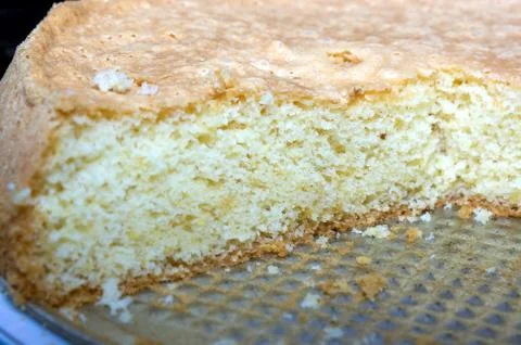 Sponge cake 스톡 사진