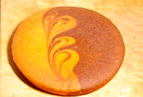 Sponge cake Stock Photos