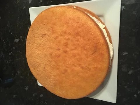 Sponge cake Foto stock