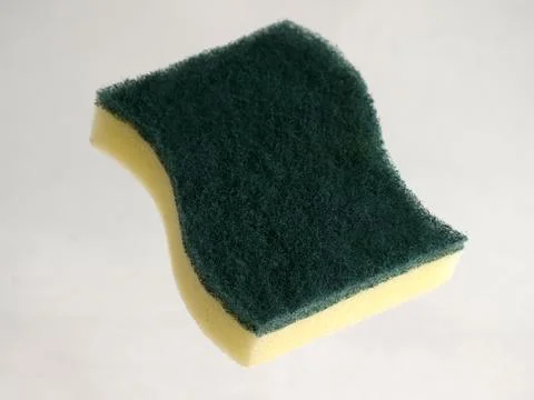 Sponge dish washing Stock Photos