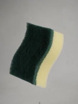 Sponge dish washing Stock Photos