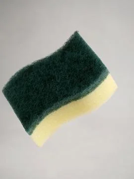 Sponge dish washing Stock Photos
