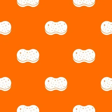 Sponge foam pattern seamless Stock Illustration