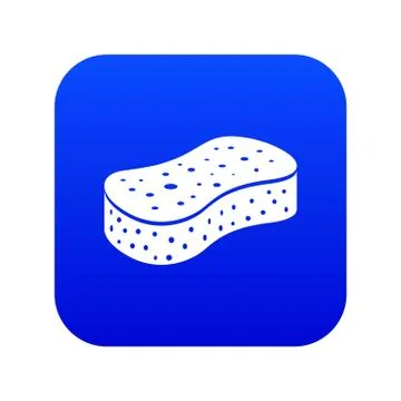 Sponge icon, simple style Stock Illustration