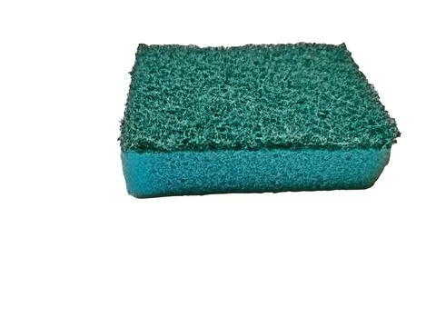 Sponge isolated on white background 库存照片