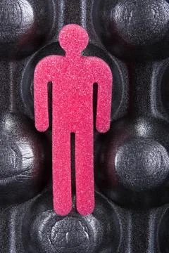 The sponge man Stock Photos